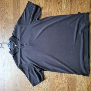 Tommy Bahama Black stripped Polo size small